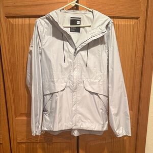 Under Armour Light Gray Raincoat